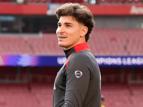 Why isn't Julian Alvarez playing today for Atletico Madrid vs Malaga?