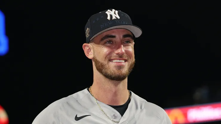 Cody Bellinger #35 of the New York Yankees poses for a photograph.