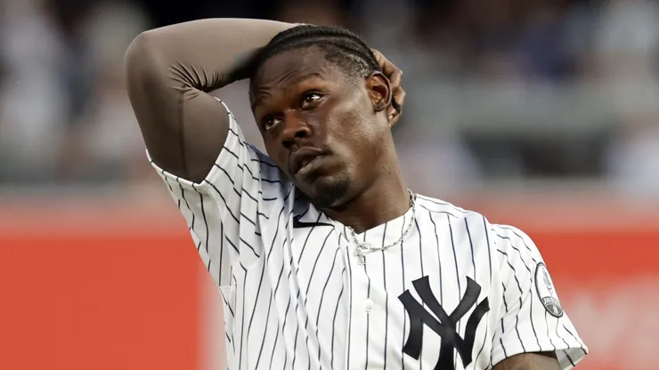 Jazz Chisholm Jr. at Yankee Stadium in New York City.