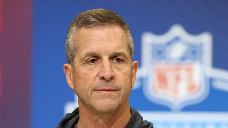 John Harbaugh head coach of the New York Giants