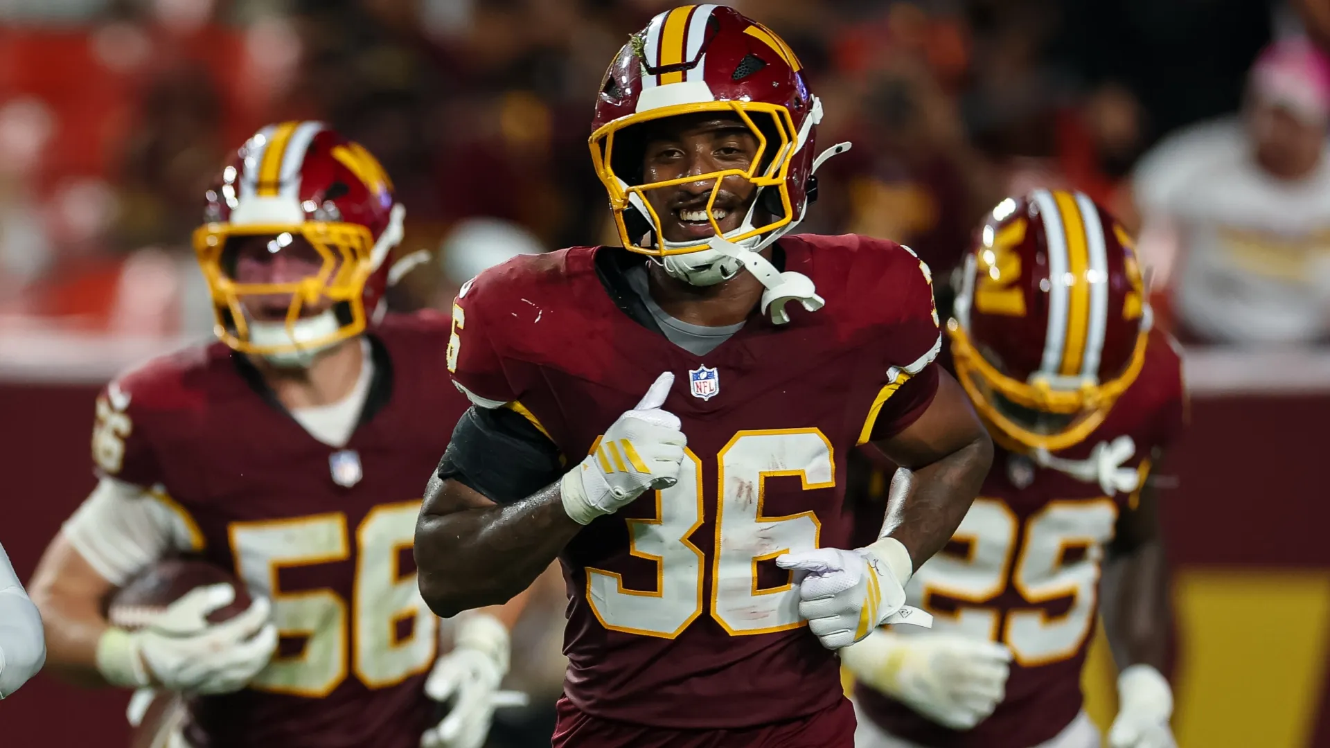 Malik Spencer #36 of the Washington Commanders (Source: Scott Taetsch/Getty Images)