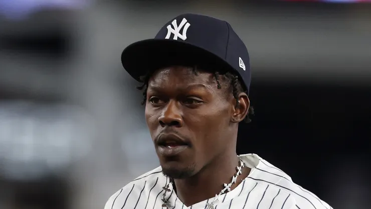 Jazz Chisholm Jr. #13 of the New York Yankees.