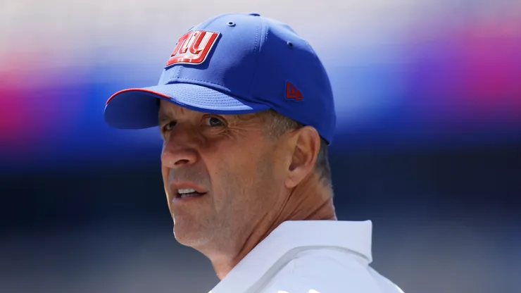 John Harbaugh head coach of the Giants