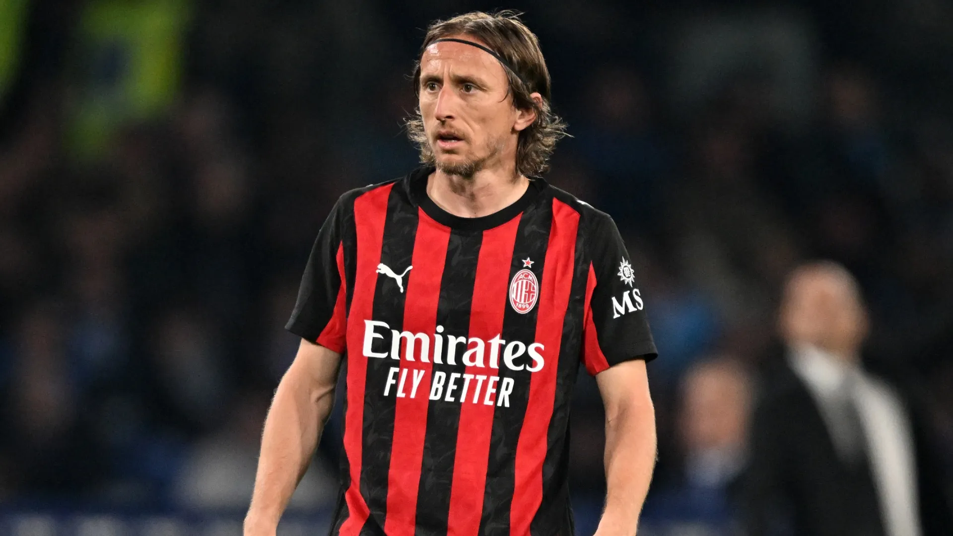 Luka Modric of AC Milan during the Serie A match (Source: Francesco Pecoraro/Getty Images)