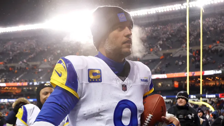 Matthew Stafford #9 of the Los Angeles Rams