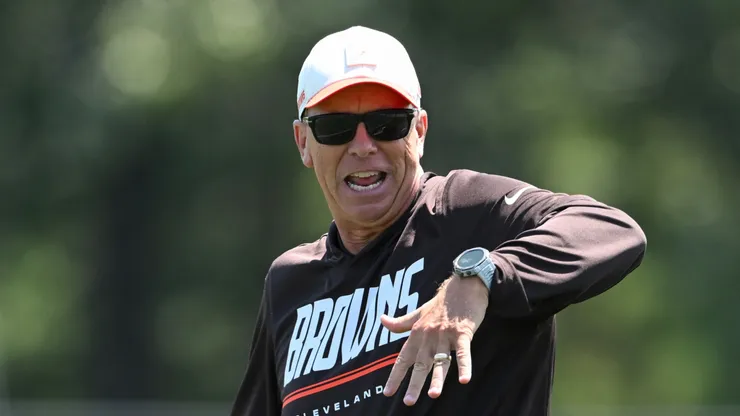 Head coach Todd Monken of the Cleveland Browns