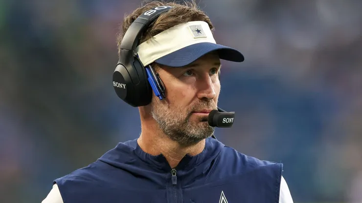 Head coach Brian Schottenheimer of the Dallas Cowboys.