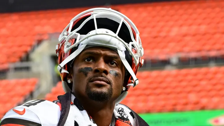 Deshaun Watson quarterback of the Cleveland Browns