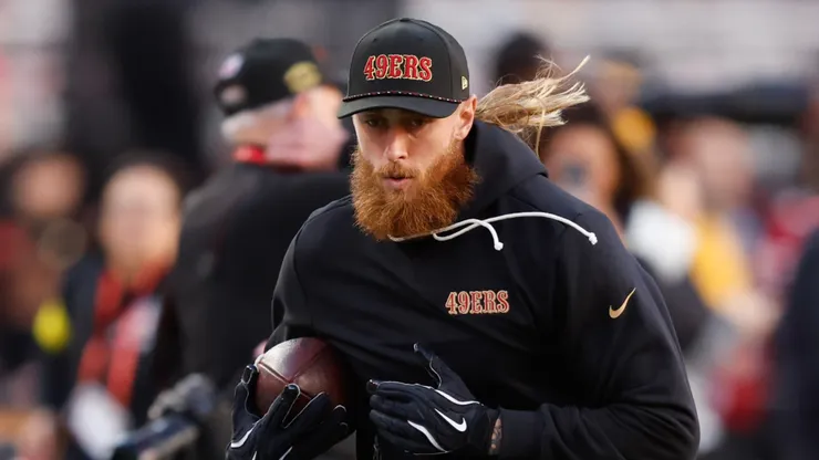 George Kittle #85 of the San Francisco 49ers