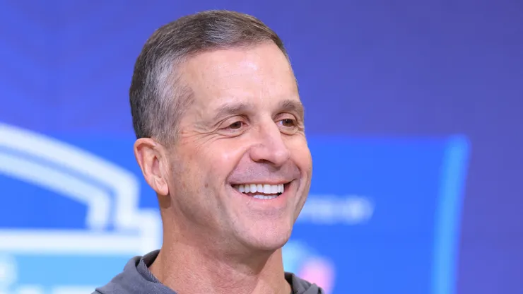 John Harbaugh head coach of the New York Giants