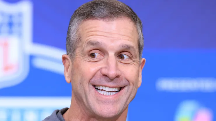 John Harbaugh head coach of the New York Giants