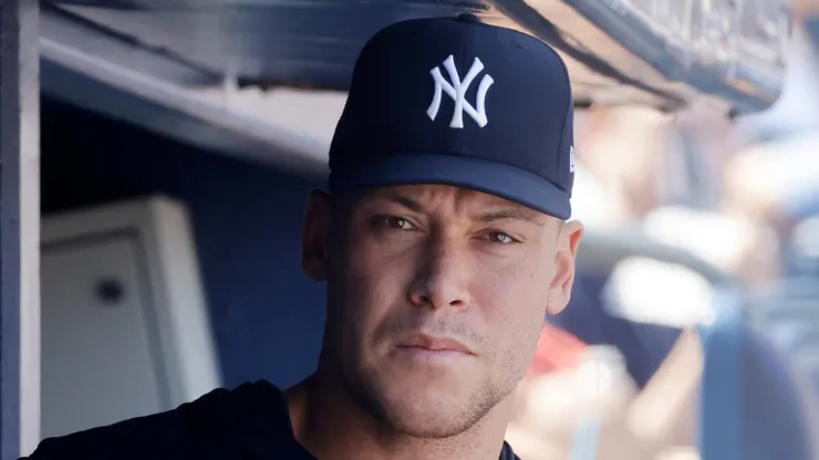 Aaron Judge #99 of the New York Yankees at Yankee Stadium.