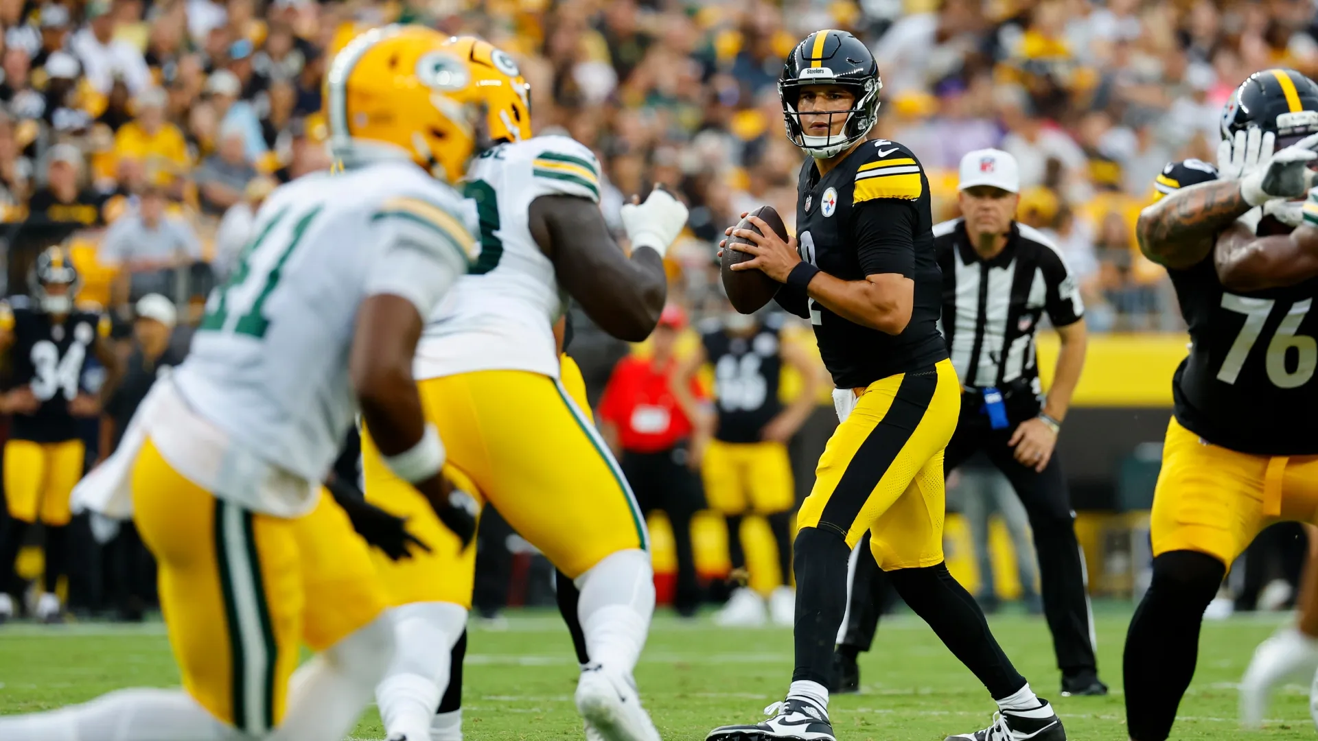Steelers QB Mason Rudolph