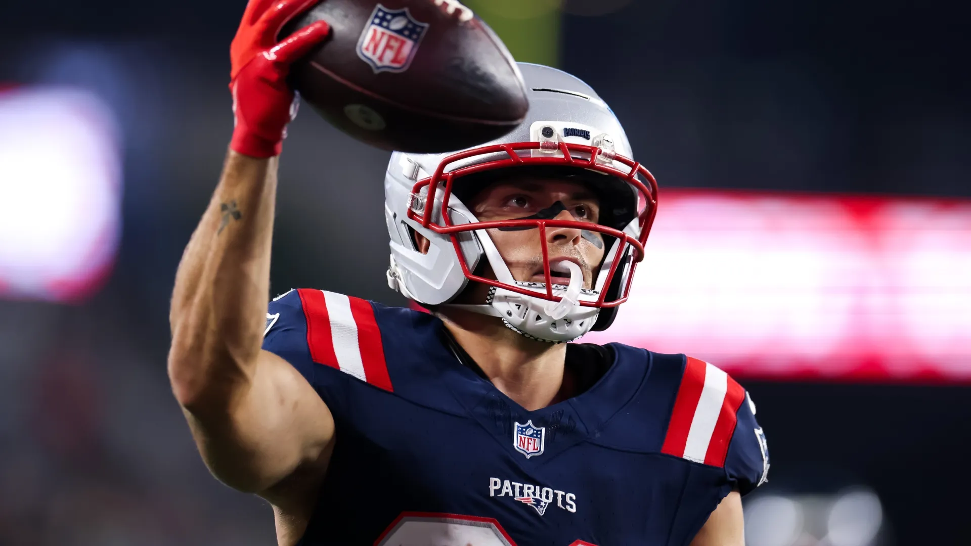 Nick DeGennaro #23 of the New England Patriots (Source: Caleb Bowlin/Getty Images)