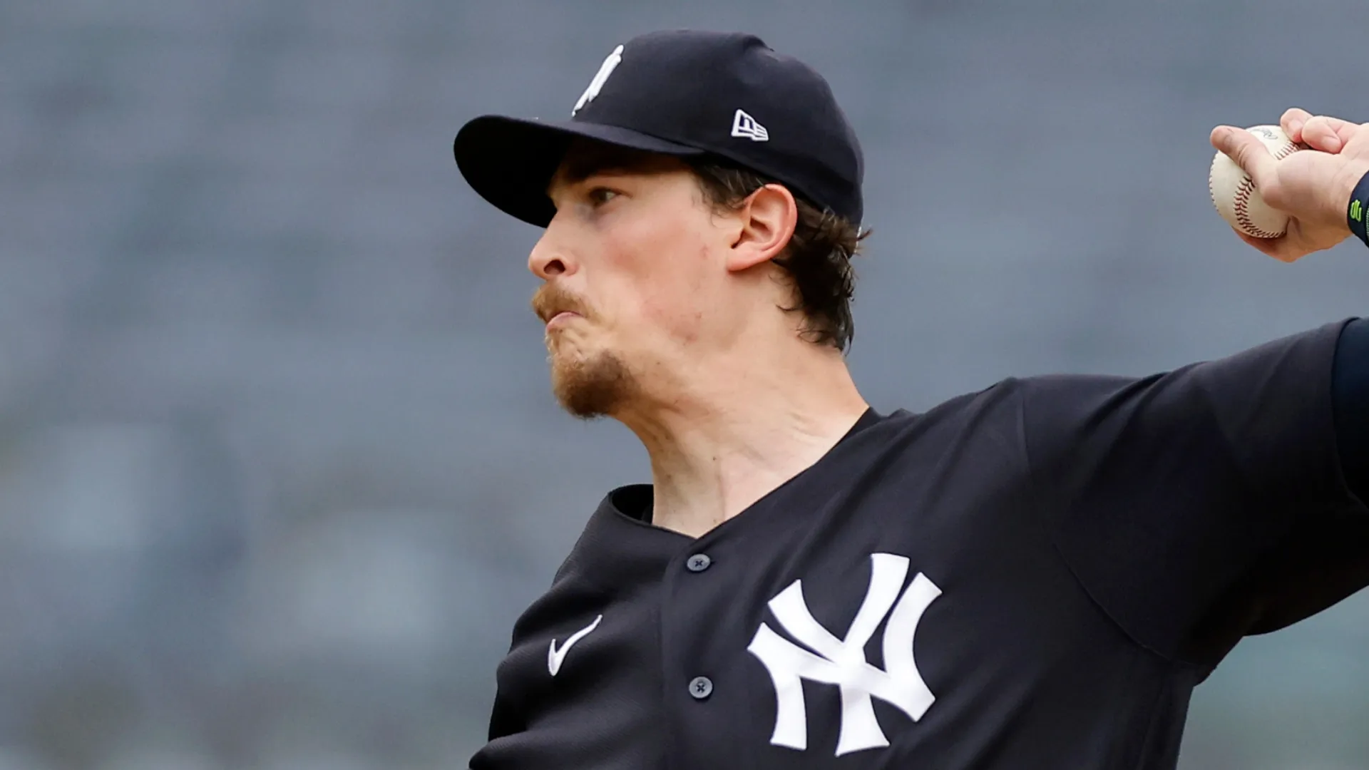 Max Fried pitching