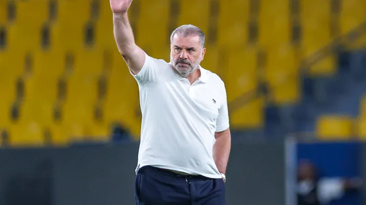Al Nassr head coach Ange Postecoglu.