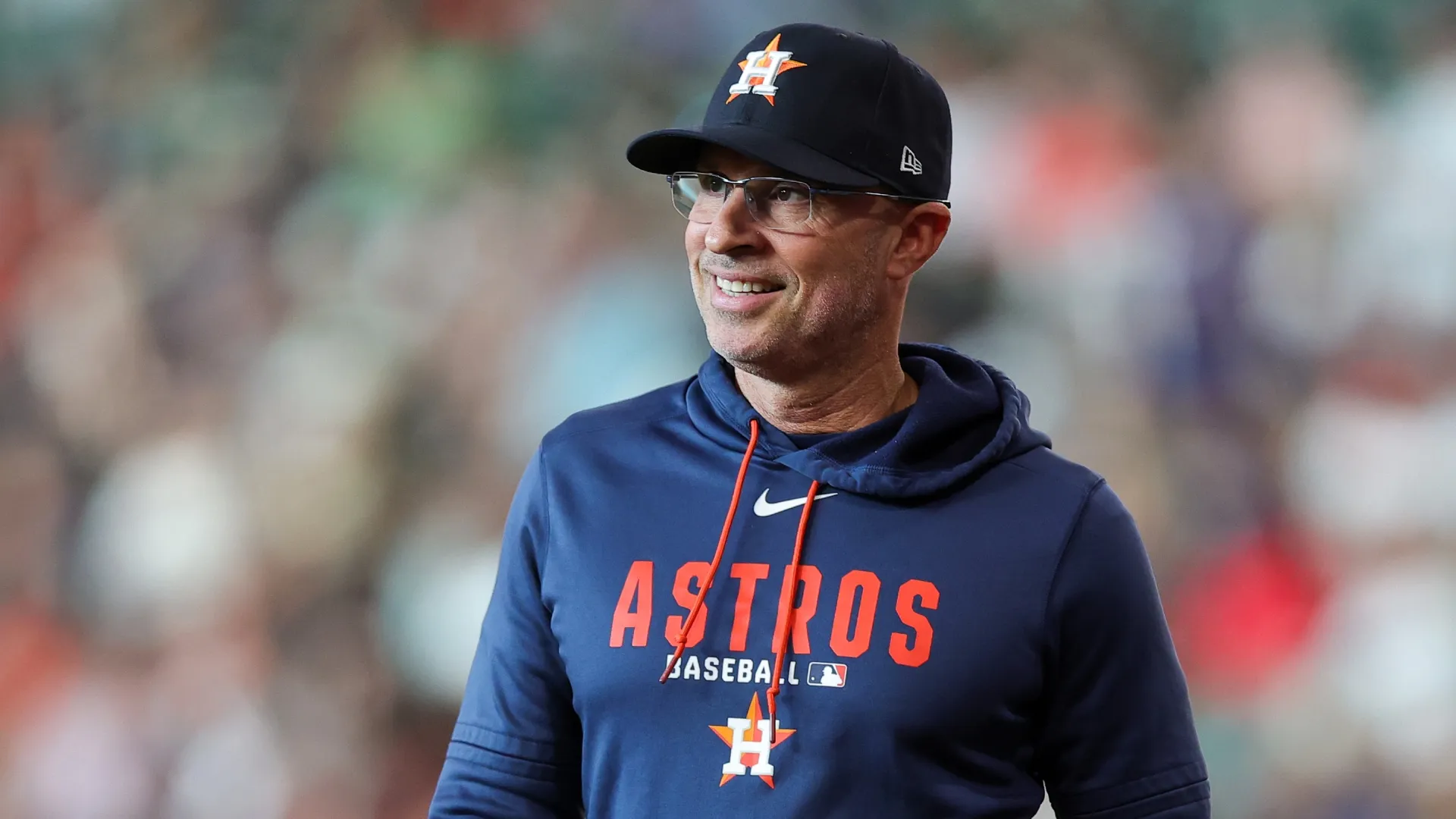 Joe Espada smiling