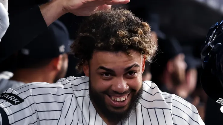 Luis Garcia Jr. #26 of the New York Yankees.