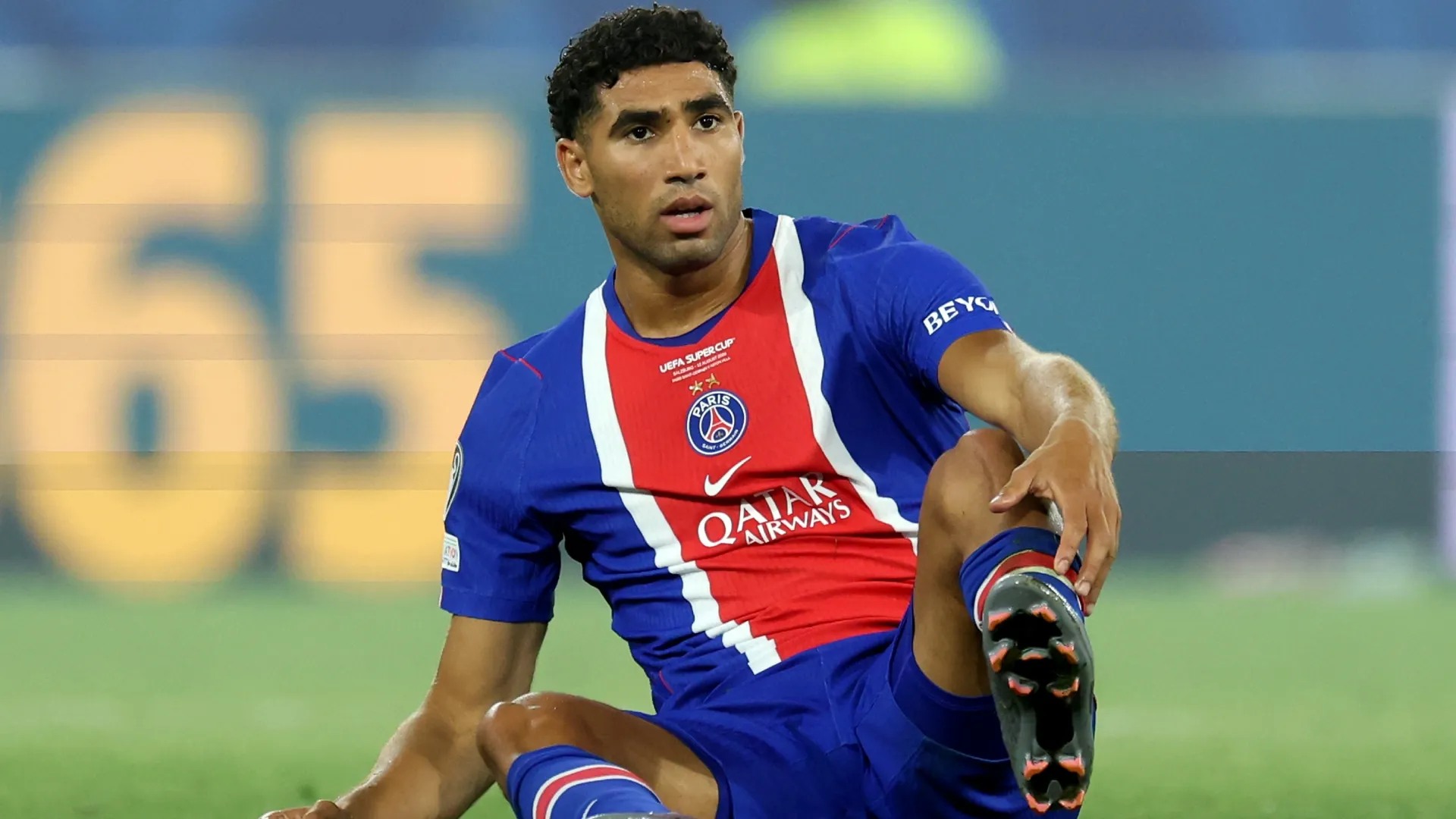 Achraf Hakimi of Paris Saint-Germain (Source: Alexander Hassenstein/Getty Images)