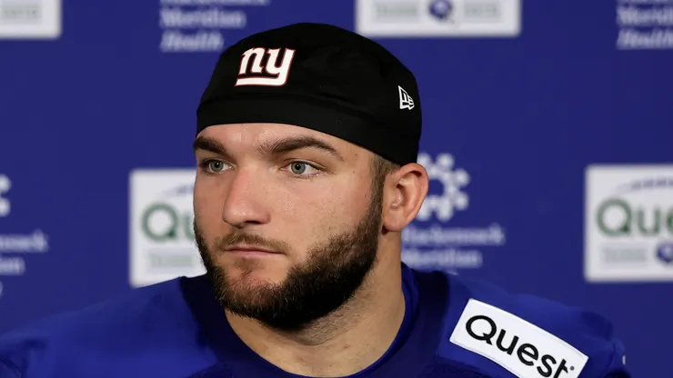Cam Skattebo running back of the New York Giants