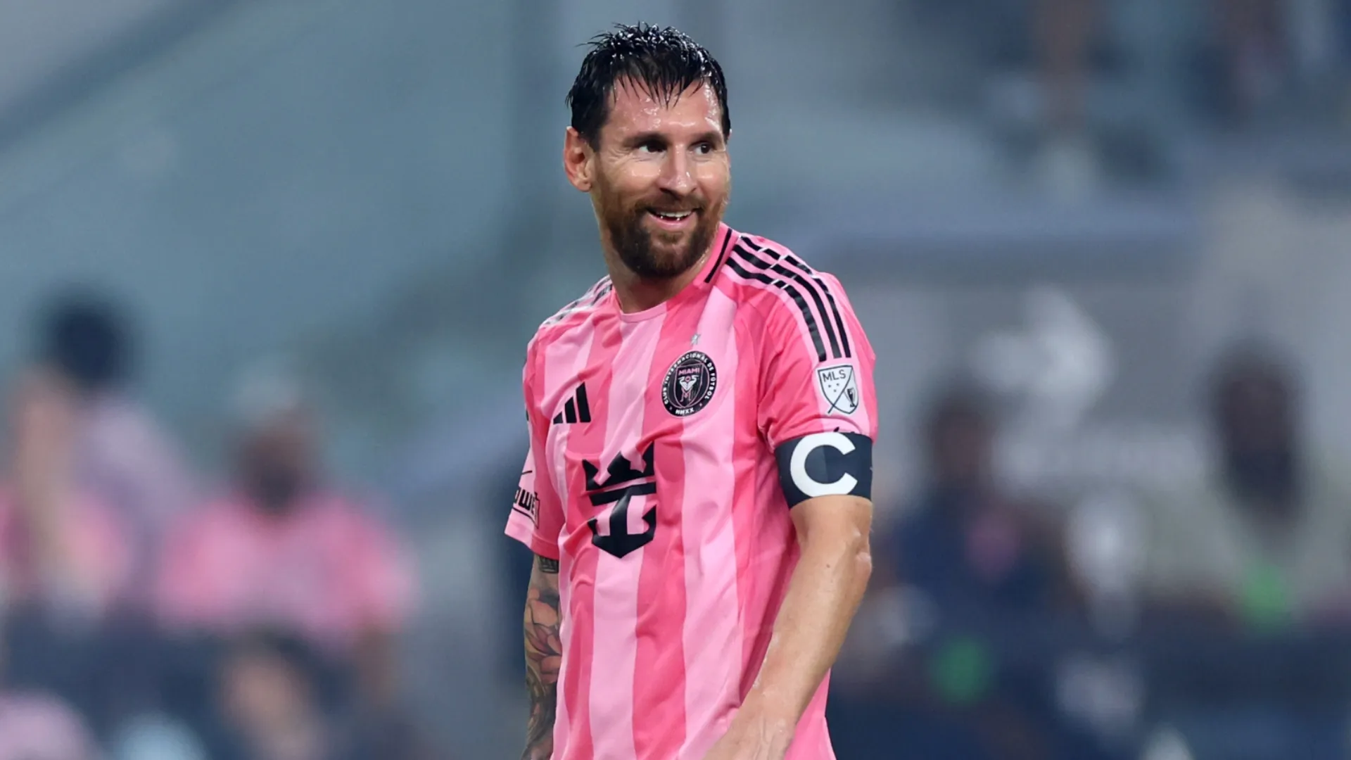 Lionel Messi #10 of Inter Miami during the MLS match (Source: Megan Briggs/Getty Images)