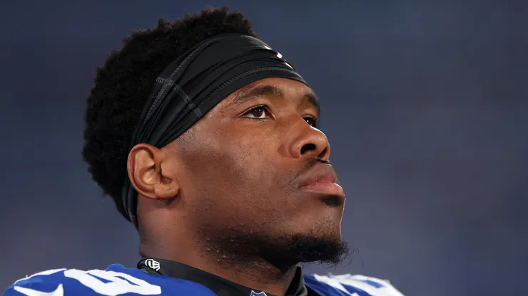 Tyrone Tracy Jr. running back of the New York Giants