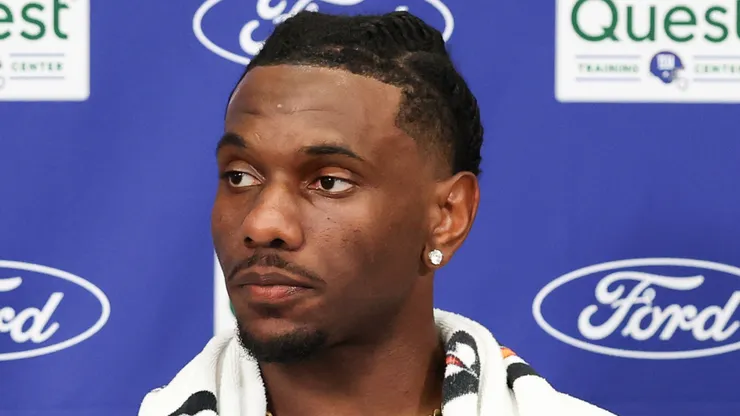 Malik Nabers wide receiver of the Giants