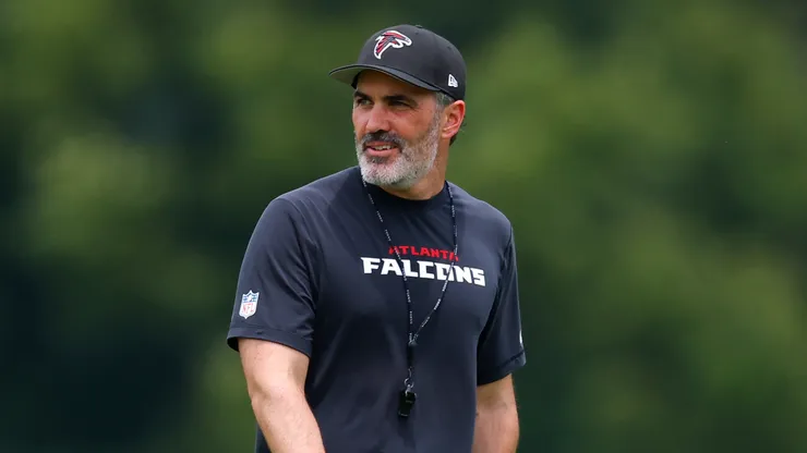 Head coach Kevin Stefanski of the Atlanta Falcons.