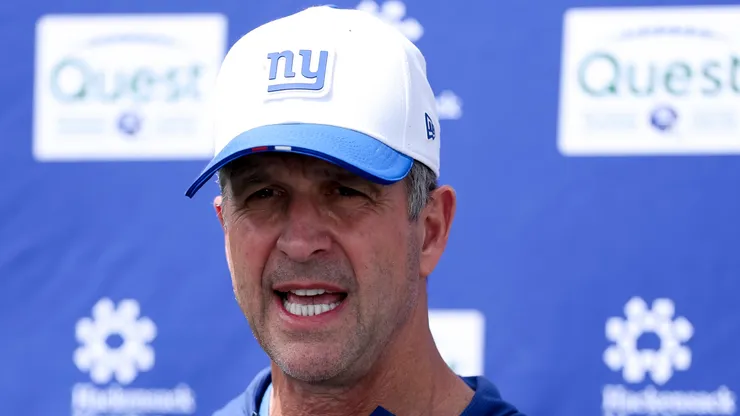 John Harbaugh head coach of the New York Giants