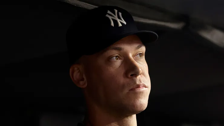 Aaron Judge #99 of the New York Yankees at Yankee Stadium.