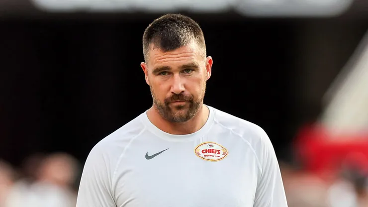 Travis Kelce #87 of the Kansas City Chiefs