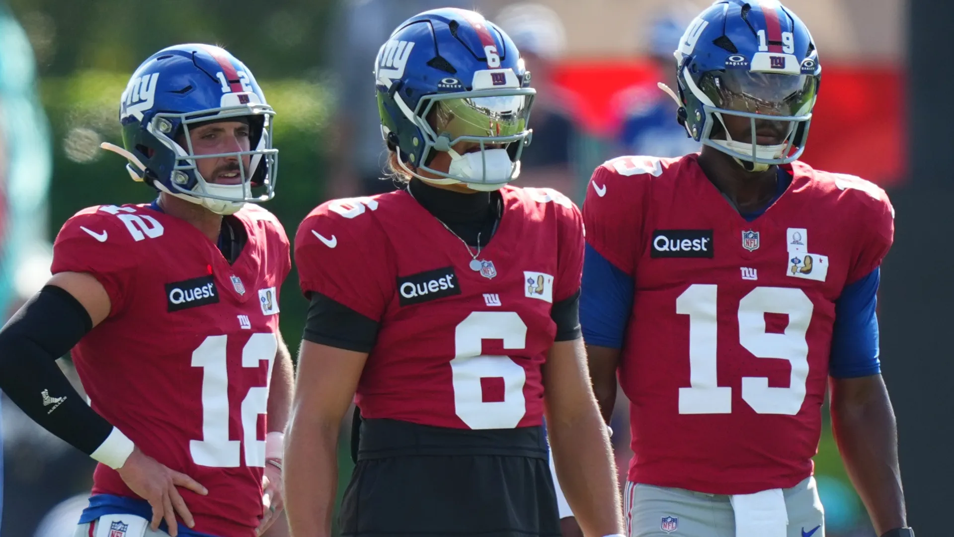 New York Giants QB room