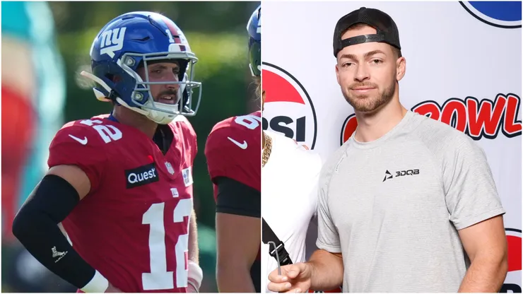 Brandon Allen (L) Jake Haener (R).