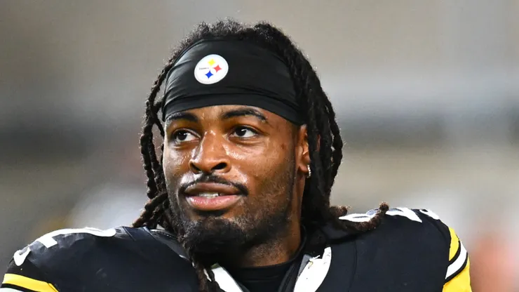 Najee Harris during his stint with the Pittsburgh Steelers