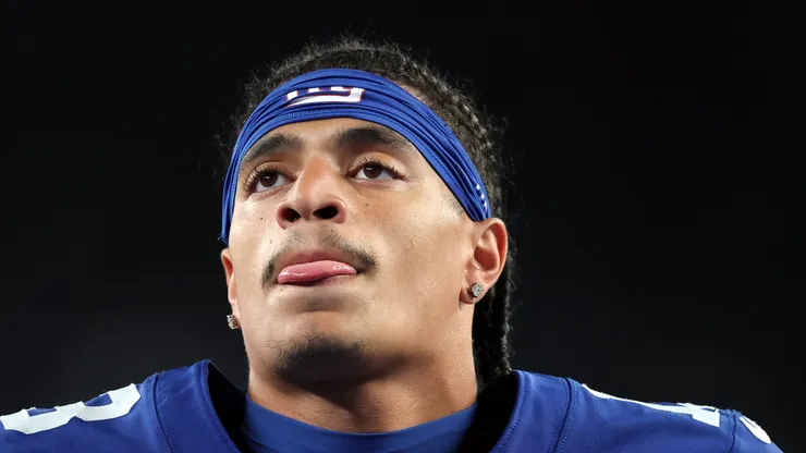 Jalin Hyatt former wide receiver of the New York Giants