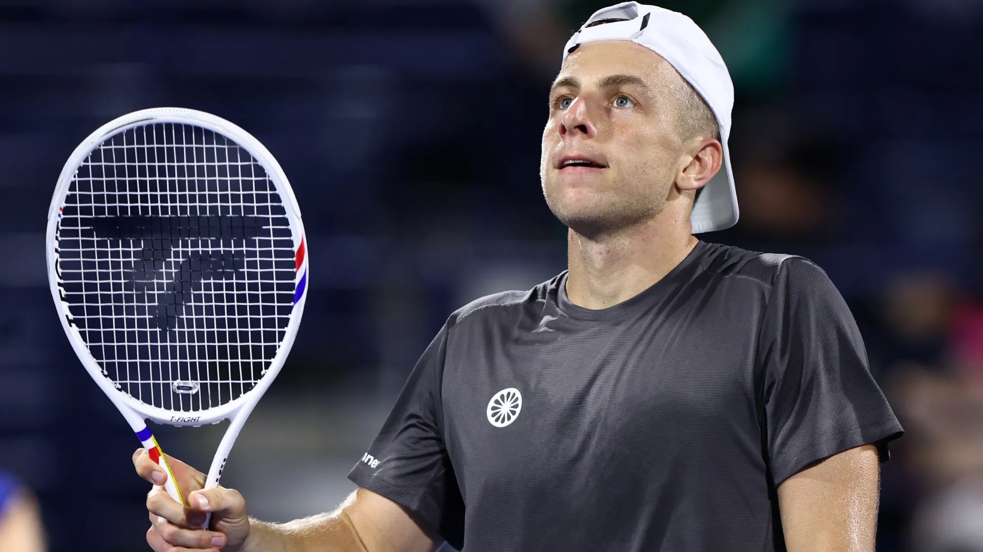 Tallon Griekspoor on day twelve of the Dubai Duty Free Tennis Championships (Source: Francois Nel/Getty Images)