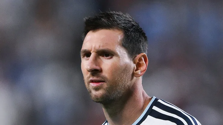Lionel Messi #10 of Argentina is retiring from national team.