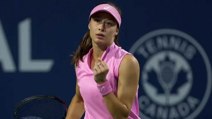 Zeynep Sonmez during day two of the National Bank Open in 2026