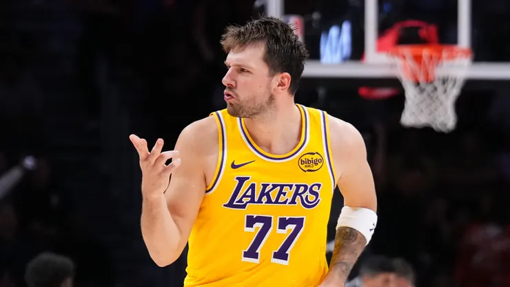Luka Doncic of Los Angeles Lakers.