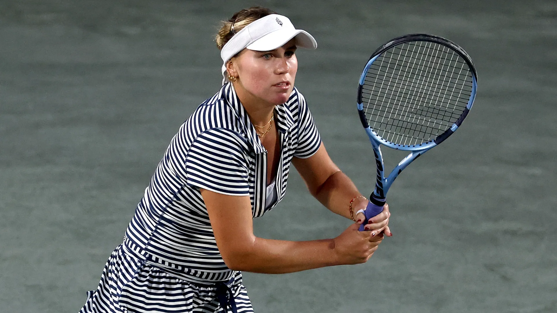 Sofia Kenin during the Credit One Charleston Open (Source: Matthew Stockman/Getty Images)
