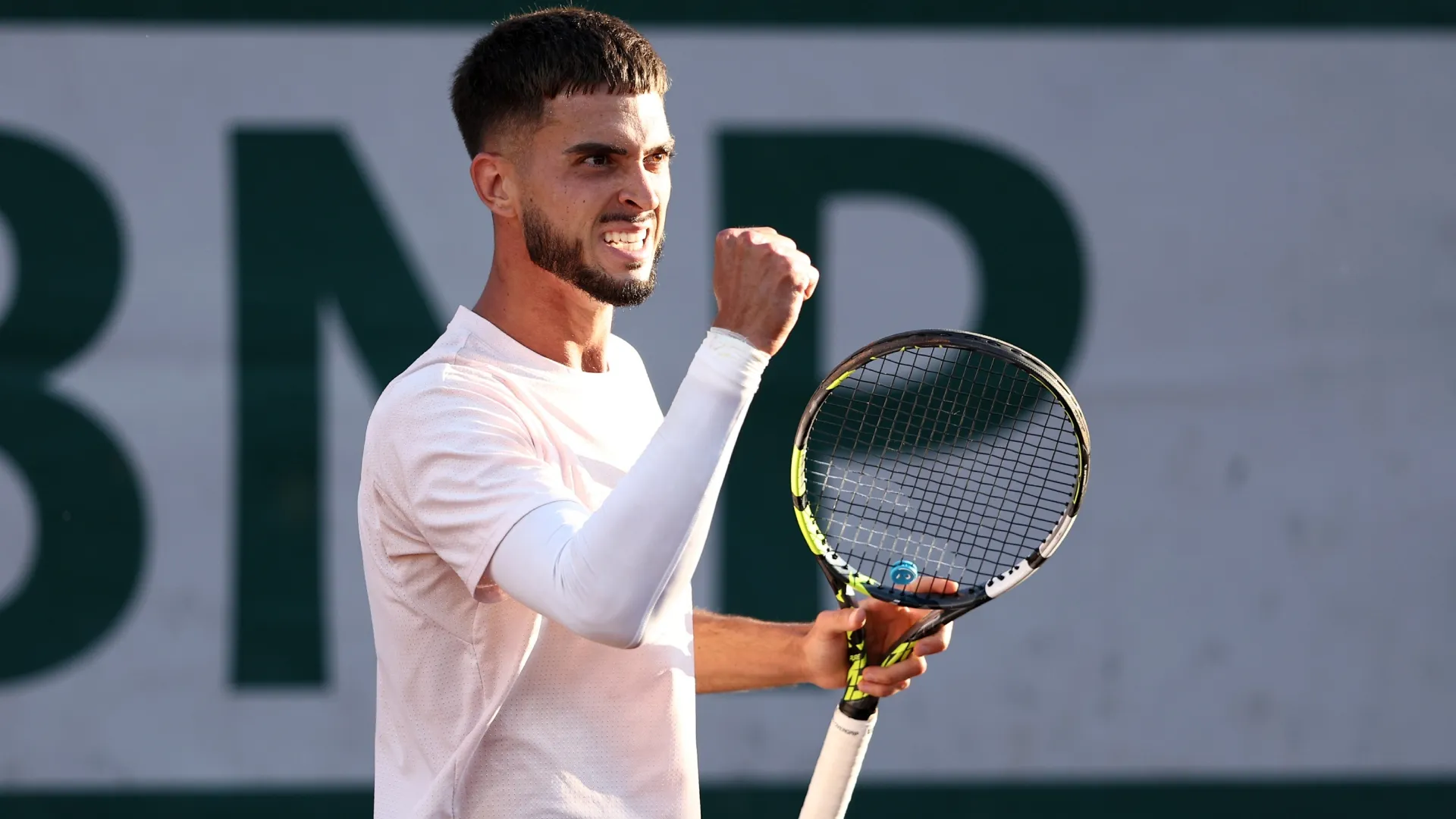 Dino Prizmic on Day Four of the 2026 French Open (Source: James Fearn/Getty Images)