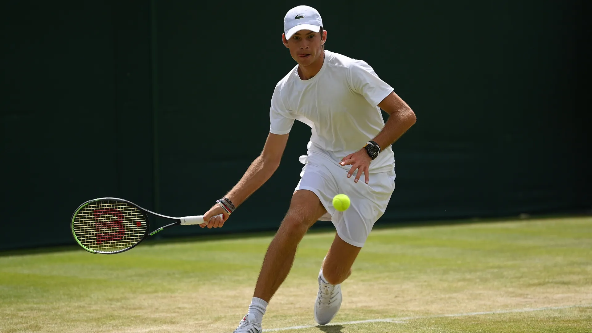 Sebastian Gorzny on day seven of The Championships Wimbledon 2022 (Source: Justin Setterfield/Getty Images)