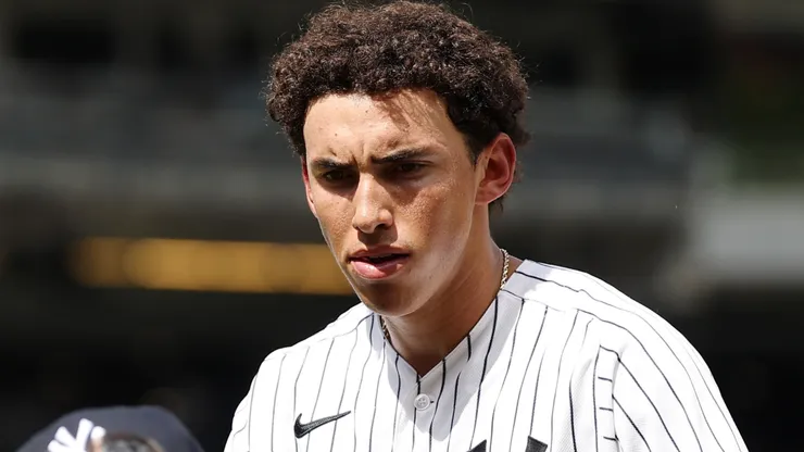George Lombard Jr. #96 of the New York Yankees.