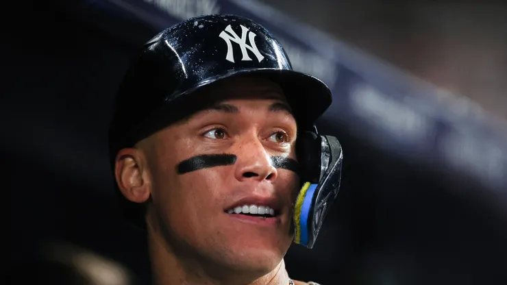 Aaron Judge #99 of the New York Yankees.