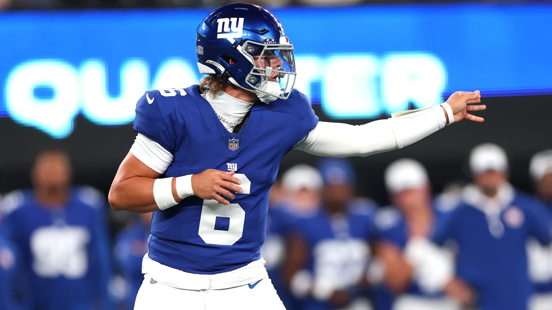 New York Giants QB Jaxson Dart