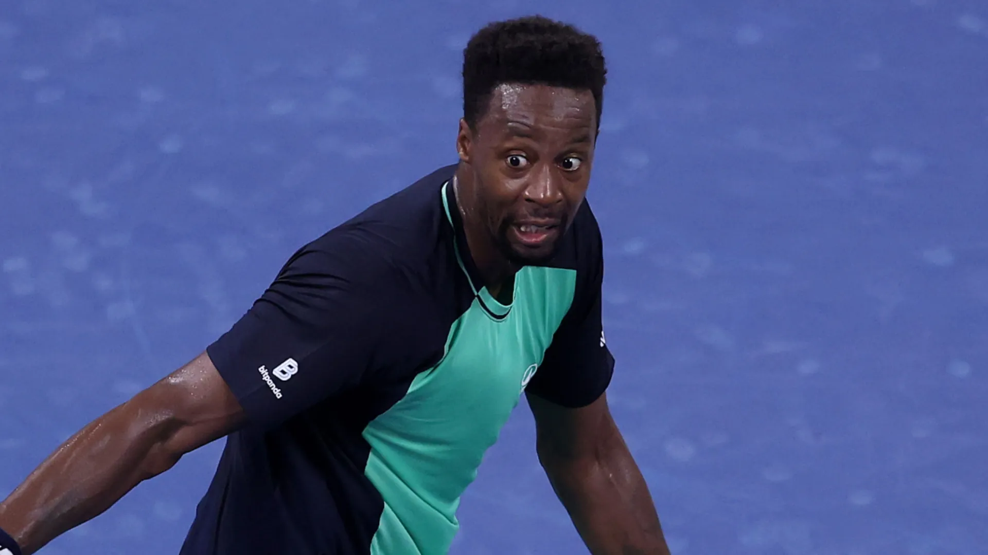 Gael Monfils playing