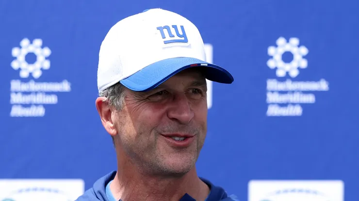 John Harbaugh head coach of the Giants