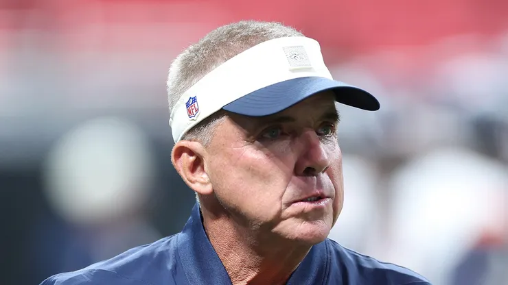 Sean Payton during a Broncos game.