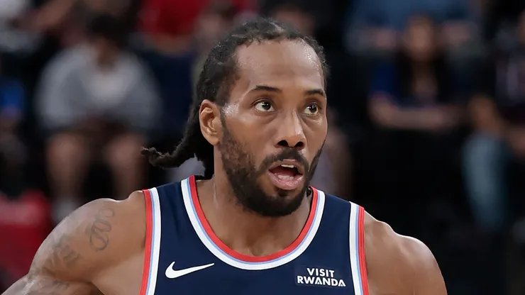 Kawhi Leonard #2 of the Los Angeles Clippers.
