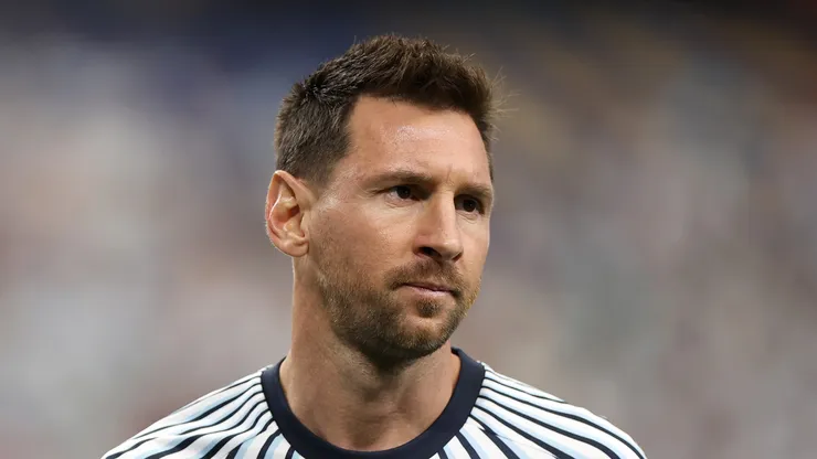 Lionel Messi #10 of Argentina during 2026 World Cup at Dallas Stadium.